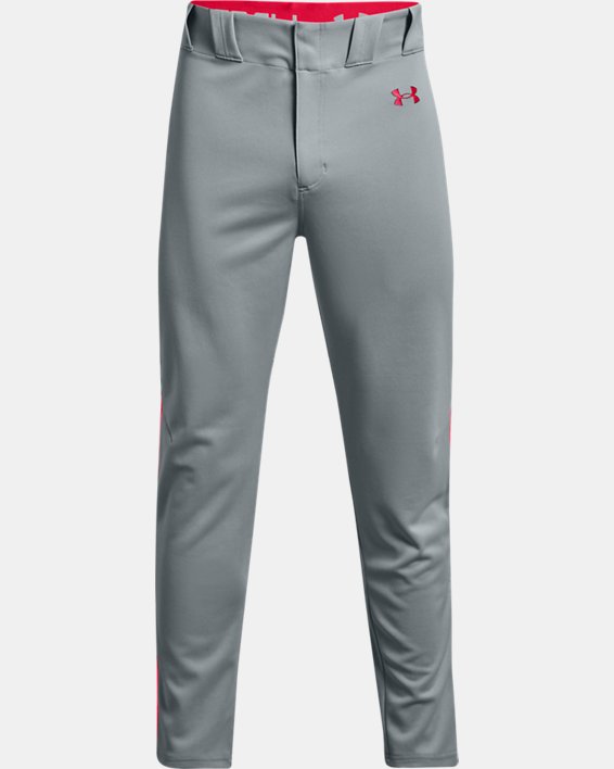 Men's UA Vanish Piped Baseball Pants, Gray, pdpMainDesktop image number 5